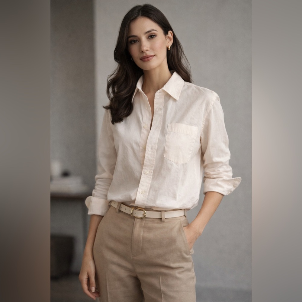 Citizens Of Humanity Light Beige Shirt